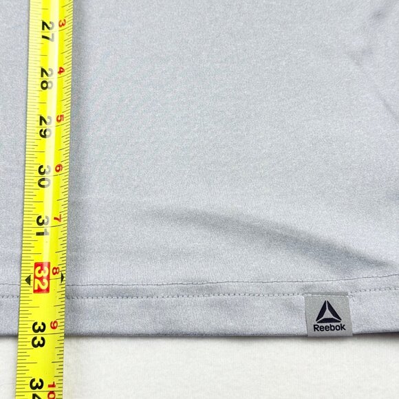 Reebok Men's Short Sleeve Sleet Heather Grey Graphic Classic T-Shirt Size 3XL NW - Picture 11 of 11